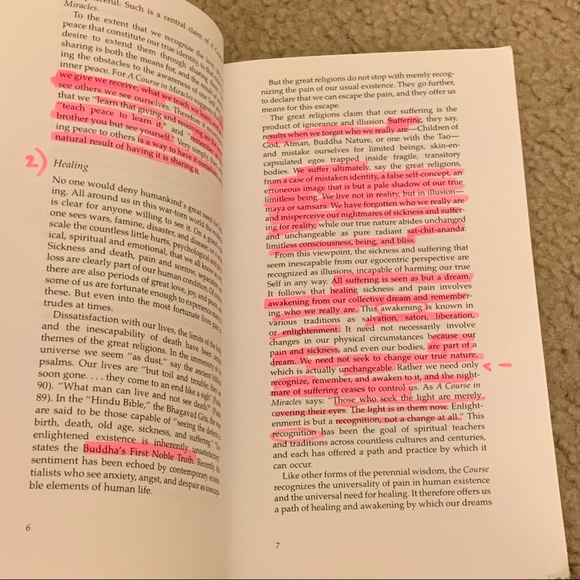 Gifts From A Course In Miracles by Frances Vaughan PhD & Roger Walsh PhD - Picture 7 of 8